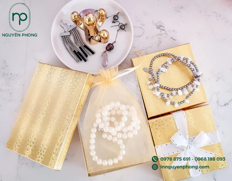 In hộp metalize đựng đồ trang sức